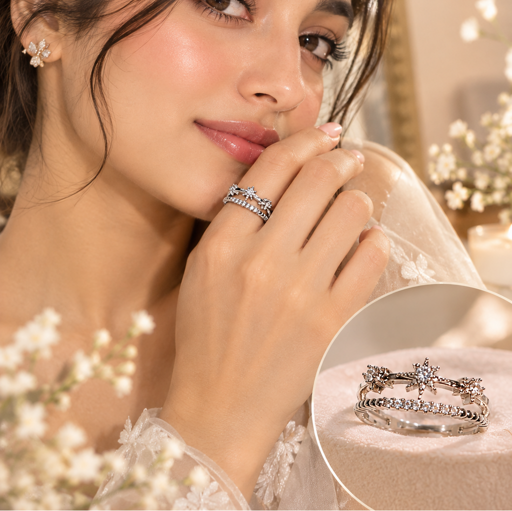 Celestial Star Ring