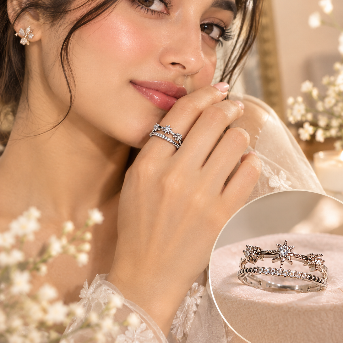 Celestial Star Ring
