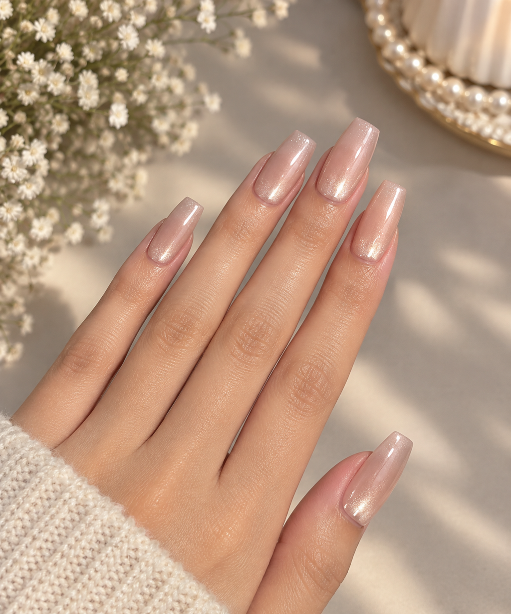 Premium Press-On Nail Extensions 10-finger set