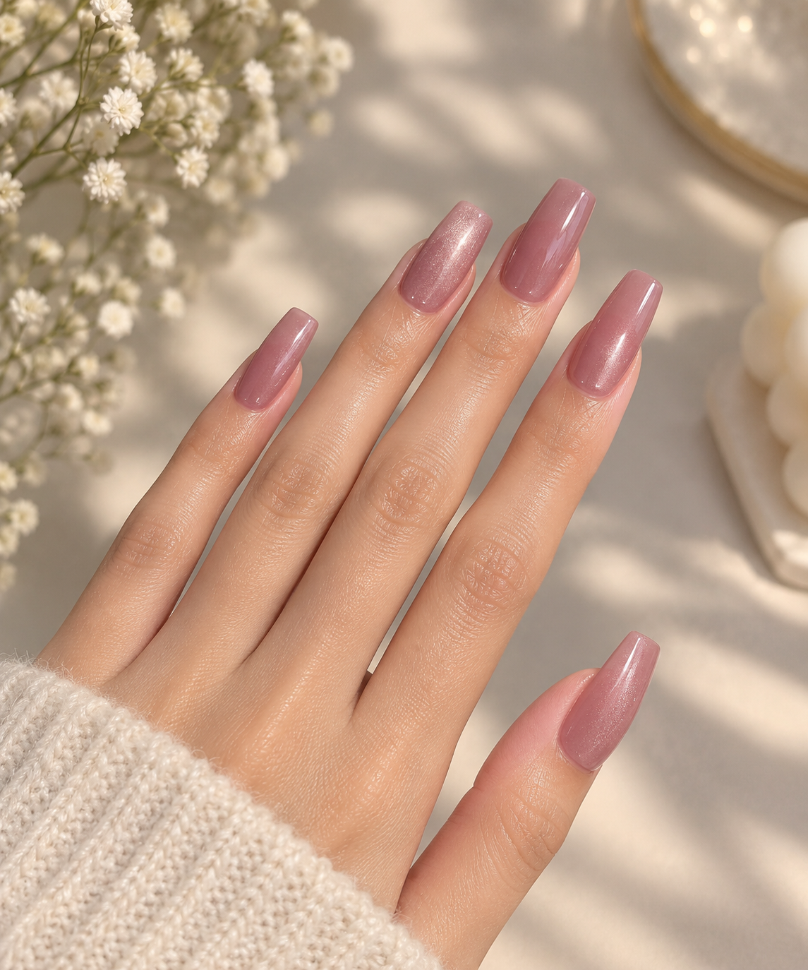 Premium Press-On Nail Extensions 10-finger set
