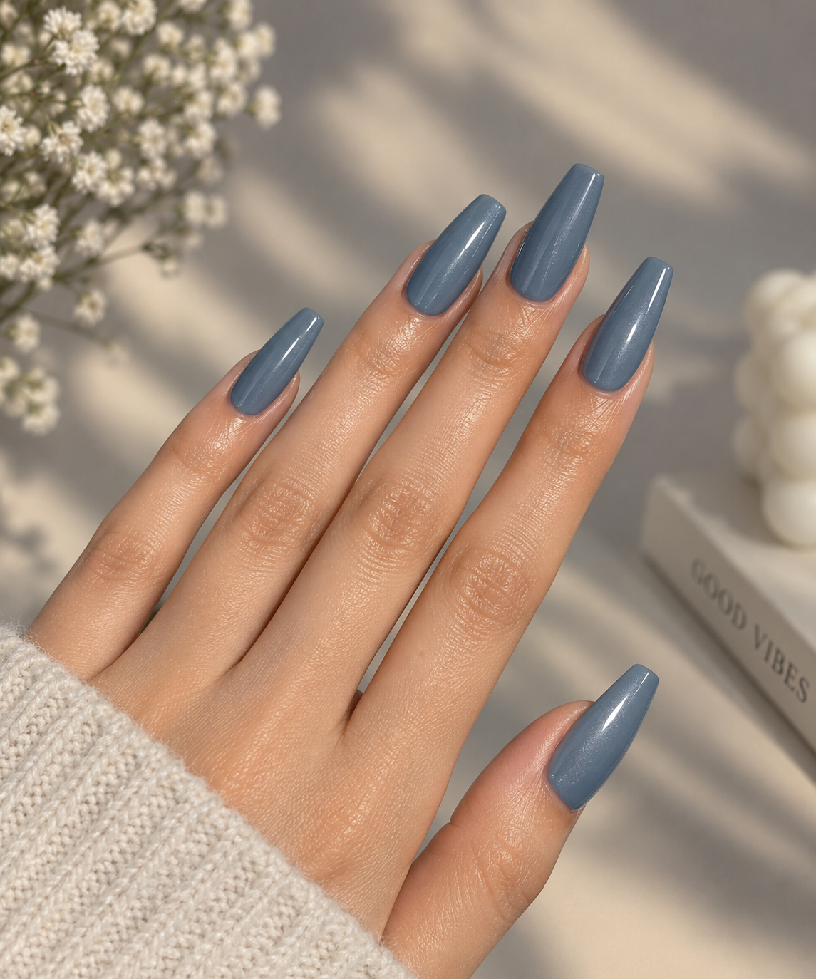 Premium Press-On Nail Extensions 10-finger set