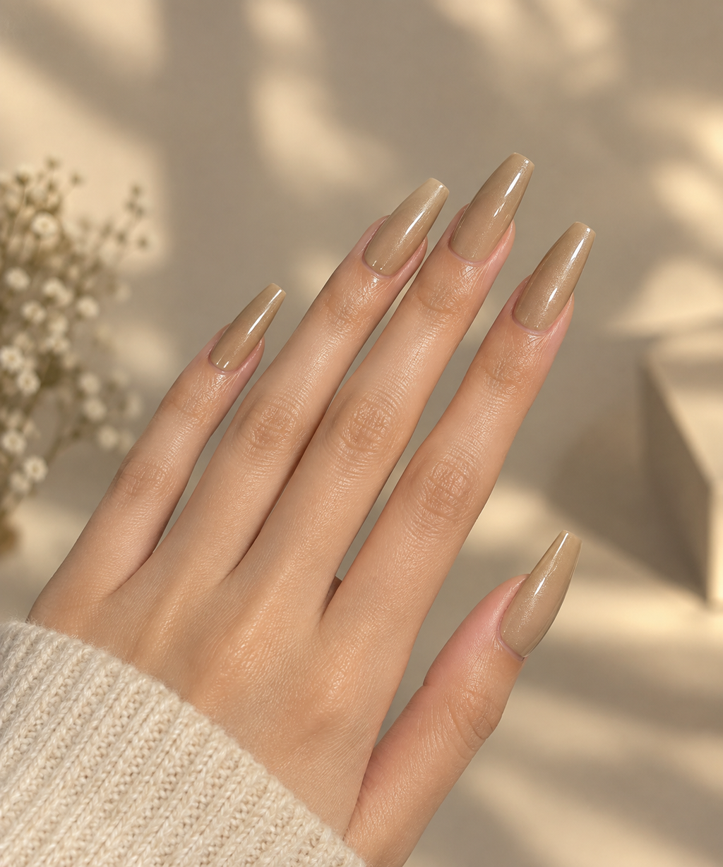 Premium Press-On Nail Extensions 10-finger set