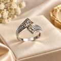Regal Radiance Crystal Ring